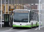 (272'502) - transN, La Chaux-de-Fonds - Nr. 311/NE 19'211 - Mercedes (ex TRN La Chaux-de-Fonds Nr. 311) am 28. Februar 2025 beim Bahnhof La Chaux-de-Fonds