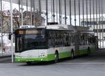 (272'505) - transN, La Chaux-de-Fonds - Nr. 347/NE 145'347 - Solaris am 28. Februar 2025 beim Bahnhof La Chaux-de-Fonds