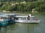 (146'459) - Motorschiff Geo auf dem Lac des Brenets am 18.