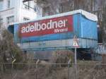 (159'266) - Alter Anh�nger der Adelbodner Mineralquellen am 17.