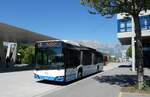(286'538) - BSW Sargans - Nr. 350/SG 482'221 - Solaris am 30. April 2026 beim Bahnhof Buchs