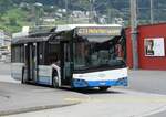 (277'235) - BSW Sargans - Nr. 350/SG 482'221 - Solaris am 26. Juni 2025 beim Bahnhof Sargans
