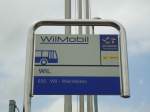 (140'453) - WilMobil-Haltestelle - Wil, Bahnhof - am 11.