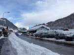 (148'798) - Die Bahnhofstrasse in Airolo am 9.