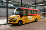 (280'310) - AutoPostale Ticino - TI 295'301/PID 10'579 - Iveco/Sitcar am 13. September 2025 beim Bahnhof Bellinzona