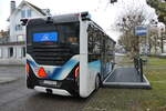 (282'795) - TGA, Arbon (Eurobus) - TG 686  eKarsan am 5. Dezember 2025 in Arbon, Saurer-Museum/Schwimmbad