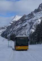 (270'085) - PostAuto Bern - BE 610'539/PID 5270 - Mercedes (ex BE 700'281; ex Schmocker, Stechelberg Nr. 2) am 21. Dezember 2024 in Col du Pillon, Glacier 3000