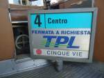 (141'297) - TPL-Haltestelle - Lugano, Cinque Vie - am 19.