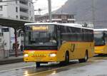 (270'013) - PostAuto Wallis - VS 403'661/PID 5621 - Setra am 19. Dezember 2024 beim Bahnhof Brig