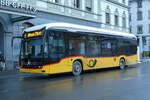 (284'148) - PostAuto Wallis - VS 581'431/PID 12'160 - eMercedes am 16. Januar 2026 beim Bahnhof Brig