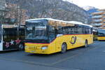 (284'151) - PostAuto Wallis - VS 403'663/PID 5620 - Setra am 15. Januar 2026 in Brig, Garage