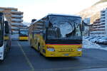 (284'153) - PostAuto Wallis - VS 403'663/PID 5620 - Setra am 15. Januar 2026 in Brig, Garage