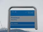 (158'169) - Bus urbain-Haltestelle - Monthey, Poisieux - am 2.