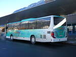 (269'465) - Marty, Varen - VS 5689 - Setra (ex Heggli, Kriens Nr. 705) am 29. November 2024 in Sierre, Busbahnhof