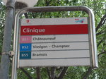 (172'550) - BUS-S�dunois-Haltestelle - Sion, Clinique - am 26.