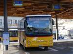 (270'044) - PostAuto Wallis - Nr. 46/VS 365'406/PID 11'916 - Iveco am 20. Dezember 2024 beim Bahnhof Sion 