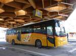 (270'516) - PostAuto Wallis - Nr. 4/VS 355'166/PID 11'761 - Iveco am 1. Januar 2025 beim Bahnhof Sion