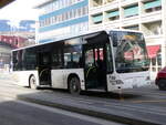 (270'568) - PostAuto Wallis - Nr. 32/VS 383'834/PID 5367 - Mercedes (ex TPC Aigle Nr. CP16) am 2. Januar 2025 beim Bahnhof Sion