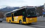 (283'474) - PostAuto Wallis - Nr. 22/VS 465'403/PID 11'913 - Iveco am 23. Dezember 2025 beim Bahnhof Sion