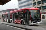 (283'549) - PostAuto Wallis - Nr. 138/VS 574'970/PID 12'138 - eMercedes am 30. Dezember 2025 beim Bahnhof Sion