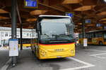 (283'593) - Mabillard, Lens - VS 5268/PID 11'967 - Iveco am 30. Dezember 2025 beim Bahnhof Sion