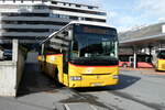 (281'704) - PostAuto Wallis - VS 566'240/PID 5174 - Irisbus (ex BUS-trans, Visp) am 21. OKtober 2025 beim Bahnhof Visp
