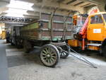 (264'056) - Saurer-Anh�nger am 27. Juni 2024 in Arbon, Saurermuseum Depot