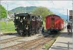 Die BFD HG 3/4 N° 3 der Blonay Chamby Bahn ist mit ihrem Dampfzug in Blonay angekommen und rangiert nun um den Zug für die Rückfahrt nach Chaulin zu übernehmen.

10. Mai 2025