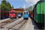 Endstation der Blonay-Chamby Bahn: Am Bahnhof Chaulin gibt es viel zu entdecken.