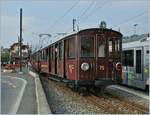 Den schieben Triebwagen vom Steuerwagen aus zu bedienen, bei der Ablieferung im Jahre 1909 des historische Martigny - Chatelard (MC) BCFe 4/4 N 15 mit dem BFZt4 75 eine ganz besondere Innovation.