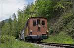 Nostalgie & Vapeur 2021  /  Nostalgie & Dampf 2021  - Da die Züge von Blonay nach Chaulin jeweils bis Chamby fahren und somit den kurzen Streckabschnitt Chaulin Abzweigung  - Chamby zweimal