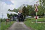 Die BFD HG 3/4 N° 3 der Blonay Chamby Bahn ist bei Chaulin auf dem Weg nach Chamnby. 

3. Mai 2025