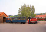 Wagen 27  Orient Express  wird in Abreschviller manövriert.