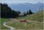 Fr das 125 Jahre Jubilum der Bex - Villars - Col-de-Bretaye Bahn (BVB) wurde der 1944 in Betrieb genommen Triebwagen BDeh 2/4 N 25 in der ursprnglichen BVB Farbgebung lackiert.