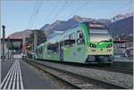 Die TPC Beh 2/6 sind seit ihrer Inbetriebnahme auf der AOMC als auch auf der ASD zugelassen, doch erst heute habe ich zum ersten Mal einen nach Les Diablerets fahrenden Beh 2/6 gesehen. In Aigle wartet der Beh 2/6 547 als R 71 428 nach Les Diablerets auf die Abfahrt.

19. Nov. 2025