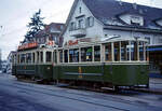 Die alten Berner Zweiachs-Anhänger: Vorserien-Anhänger 233 aus dem Jahr 1912.