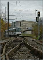 metro-lausanne/354609/ein-tl-bem-558-als-m1 Ein TL Bem 558 als 'm1' zeigt sich beim Dépôt in Dorigny.

9. Nov. 2008