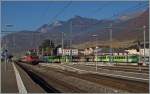 Aigle: An der Rohnetalstrecke Lausanne - Brig gelegen, bieten die TPC-Züge von hier Anschüsse nach Leyin, Les Diblersts und Champéry.
1. Nov. 2015