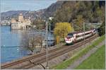 100-lausanne-brig-rhonetalstrecke/607745/der-sbb-rabe-503-022-7-als Der SBB RABe 503 022-7 als EC nach Genève beim Château de Chillon.
13. April 2018