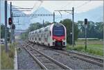 Noch sind nicht alle Arbeiten abgeschlossen das eingepackte Zwergsignal und die ebenfalls abgedeckte Signalplatte deuten darauf hin, dass die Strecke demn�chst auf ETCS umgestellt wird und dann auch die heutigen Signale verschwinden werden. 
Im Bild ...