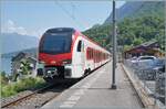 An der, an der Grenze zu Frankreich liegenden Endstation St-Gingolph, ist die Fahrzeugvielfallt eher �berschaubar.