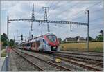 Die zwei SNCF Régiolis tricourant M31549 und 31509 verlassen Coppet in Richtung Genève. 

28. Juni 2021