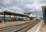 Von Coppet nach Annemasse: Blick über den Bahnhof Coppet, dem Anfangspunkt des Léman Express.