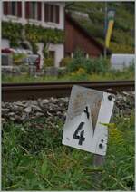 Ligerz, Kilometer 94.4 - und bereits blättert die Farbe ab. 

8. Okt. 2025