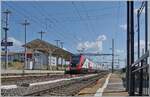 Da infolge Bauarbeiten zwischen Fribourg und Bern im Sommer 2025 nur  noch die Juras�dfuss Strecke die Verbindung zwischen der Westschweiz Richtung Z�rich zur Verf�gung stand, verkehrten einige