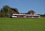 RABe 520 000 'Seon' auf dem Weg nach Luzern. Hochdorf, September 2024.