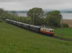 Re 4/4 I 10034 mit einem Sonderzug von Zürich nach Arbon zur Arbon-Classics 2014 am 03.05.2014 bei Triboltingen.