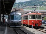 112-vevey-blonay-les-pliades/527617/der-cev-bdeh-24-73-und Der CEV BDeh 2/4 73 und Beh 2/4 71 in Vevey.
7. Aug. 2016 