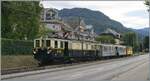 L'aventure ferroviaire de l'Oberland Bernois / Das Bahnabenteuer des Berner Oberlands - Der MOB FZe 6/6 2002 der Blonay Chamby Bahn ist in Blonay angekommen und bereitet nun den Riviera Belle Epoque Zug f�r die Fahrt nach Montreux vor. 

5. Septemb ...