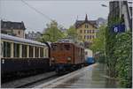 120-montreux-zweisimmen-lenk-im-simmental/633853/50-jahre-blonay-chamby---mega 50 Jahre Blonay Chamby - MEGA BERNINA FESTIVAL - 'Bündner Tag im Saaneland': Nachdem die MOB GDe 4/4 den Zug zurück rangiert hat, zeigt sich die Bernina Bahn Ge 4/4 81 sehr passende vor den 'MOB-Belle Epoque Wagen'.

Montreux, den 14. Sept 2018a